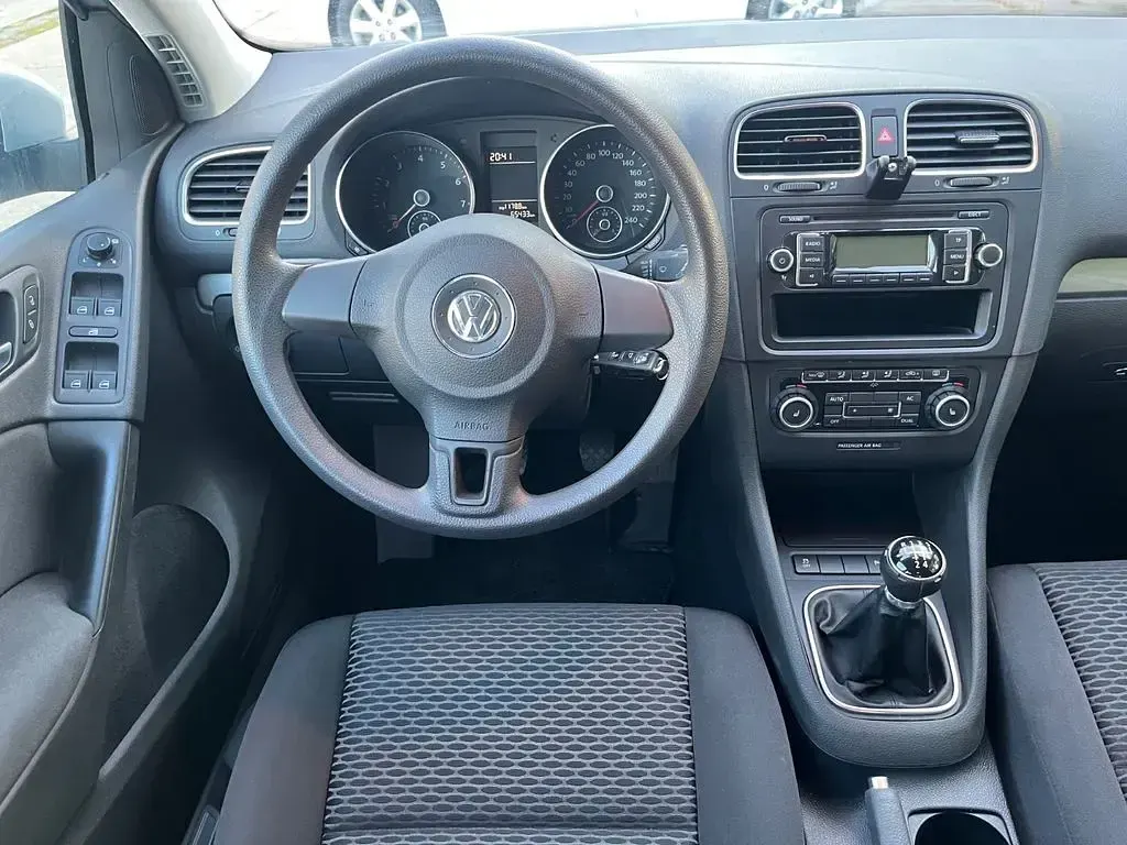 Gebraucht VW Golf VI Comfortline 80 PS (58 kW) 2010 Grau Kleinwagen