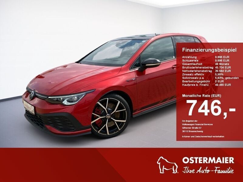 Kings red Gebraucht 2024 VW Golf VIII GTI Clubsport Limousine | 35.470 € (Guter Preis) - Bild 1/4