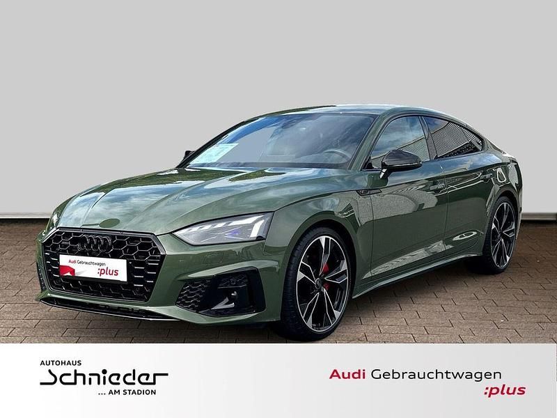 Gruen Gebraucht 2024 Audi A5 Sportback S-Line Kleinwagen | 43.990 € (Fairer Preis) - Bild 1/4
