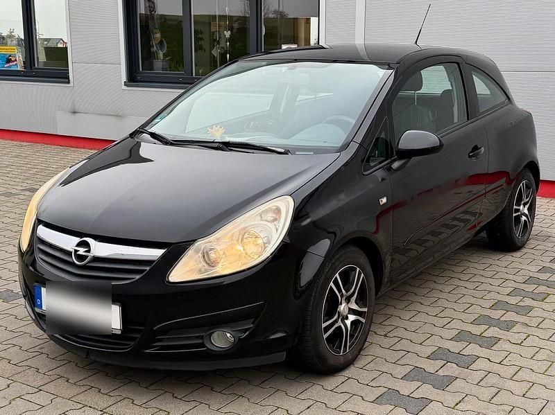 Schwarz Gebraucht 2008 Opel Corsa Kleinwagen | 1.690 € (Guter Preis) - Bild 1/4