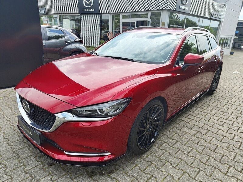 Rot Gebraucht 2020 Mazda 6 Sports-Line Kombi | 22.990 € (Fairer Preis) - Bild 1/4