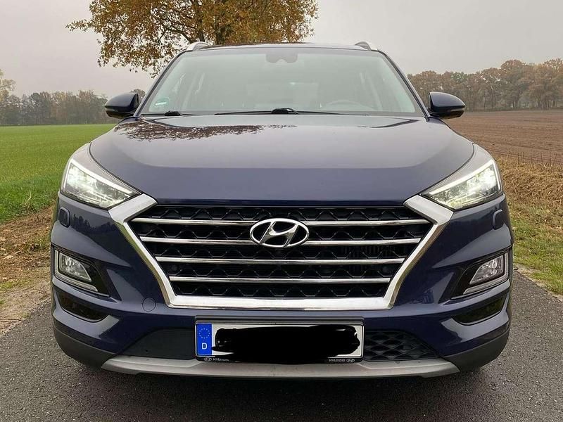 Gebraucht Hyundai Tucson Premium 185 PS (136 kW) 2019 Blau SUV