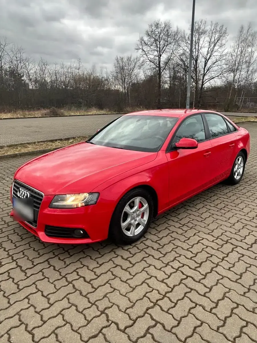 Gebraucht Audi A4 190 PS (139 kW) 2009 Rot Limousine