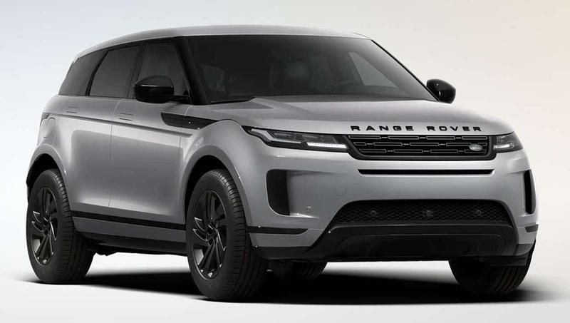 Silber Gebraucht 2025 Land Rover Range Rover evoque S SUV | 53.910 € (Teuer) - Bild 1/4