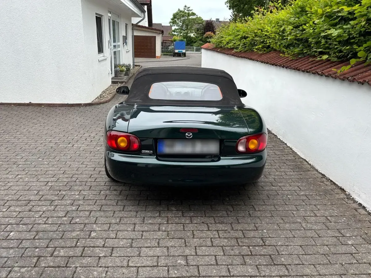 Gebraucht Mazda MX5 110 PS (80 kW) 1999 Grün Cabrio
