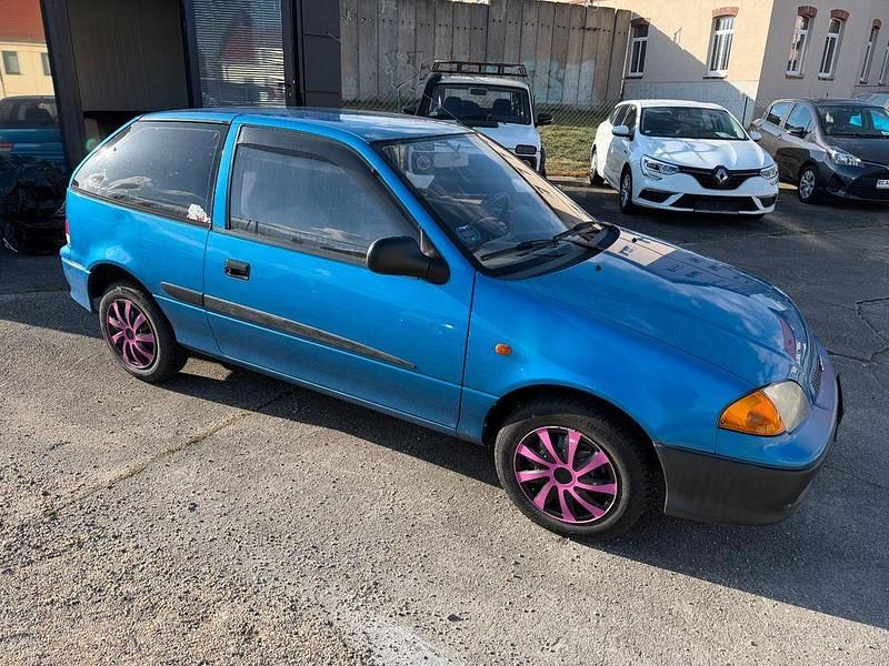 Gebraucht Suzuki Swift GL 53 PS (38 kW) 2001 Blau Kleinwagen