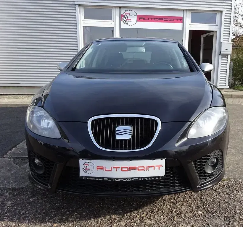 Usata Seat Leon FR 170 CV (125 kW) 2008 Nero Utilitaria