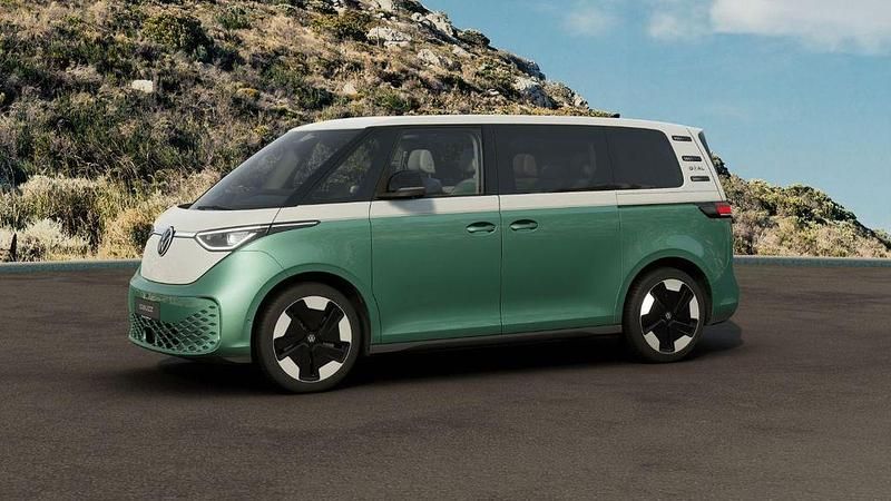 Nowe VW ID. Buzz Goal 210 kW (286 KM) 2025 Zielony Minivan