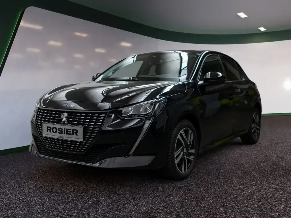 Gebraucht Peugeot 208 Allure 101 PS (74 kW) 2024 Schwarz Kleinwagen