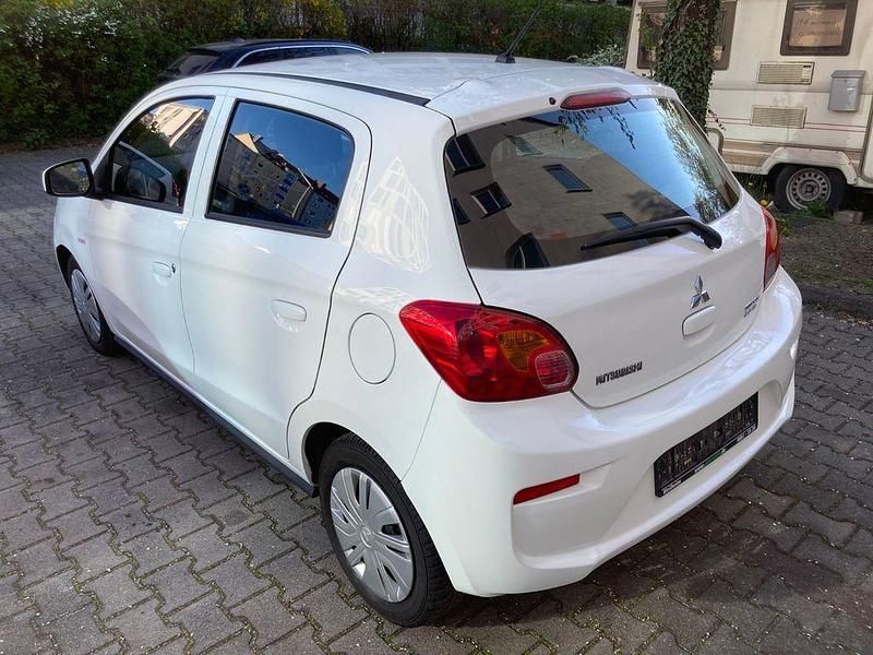 Second-hand Mitsubishi Space Star Plus 71 CP (52 kW) 2017 Alb Hatchback