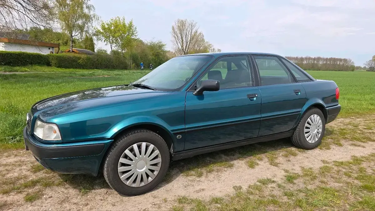 Gebraucht Audi 80 75 PS (55 kW) 1992 Grün Limousine