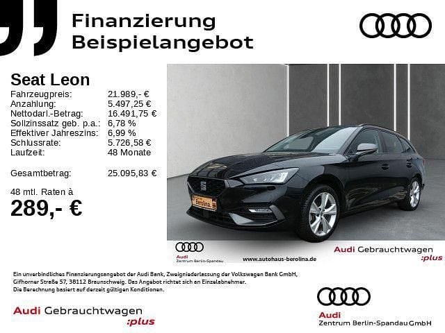 Gebraucht Seat Leon ST FR 204 PS (150 kW) 2022 Schwarz Kombi
