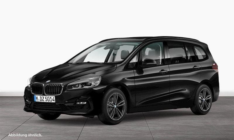 Schwarz Gebraucht 2022 BMW 220 Gran Tourer Sport Line Van / Kleinbus | 26.910 € (Fairer Preis) - Bild 1/3