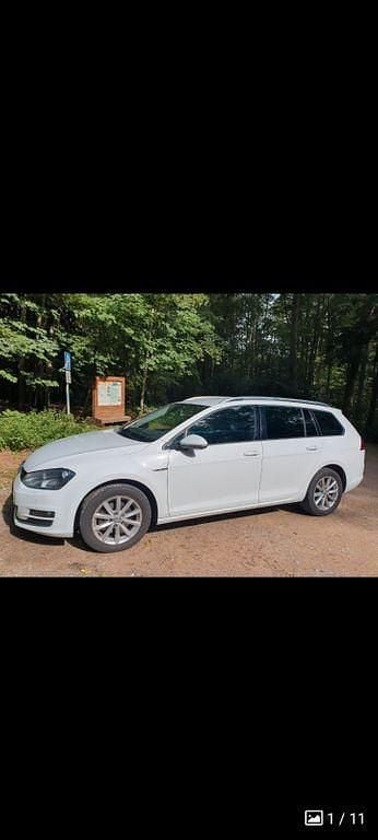 Weiß Gebraucht 2015 VW Golf VII LOUNGE Kombi | 8.199 € (Guter Preis) - Bild 1/4