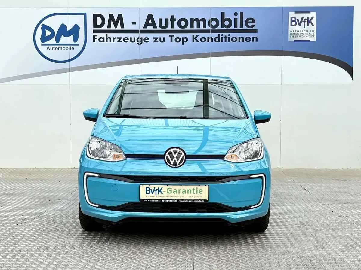 Gebraucht VW e-up! 61 kW (83 PS) 2021 Teal blue Kleinwagen