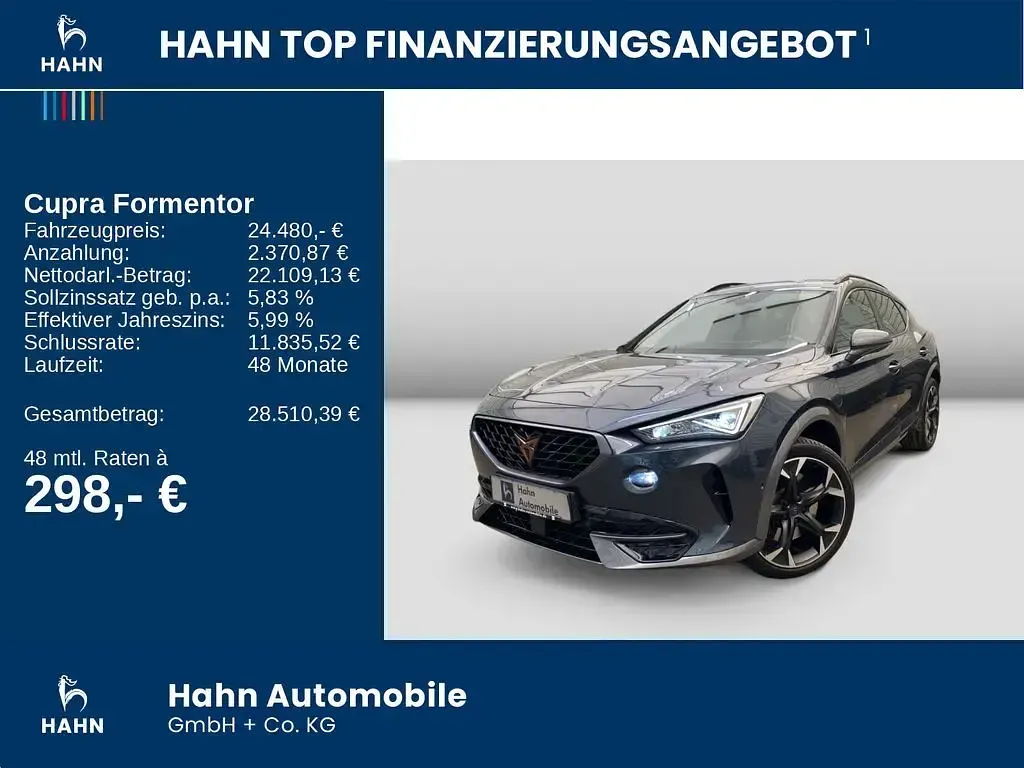 Gebraucht Cupra Formentor VZ 245 PS (180 kW) 2022 "magnetic tech" SUV