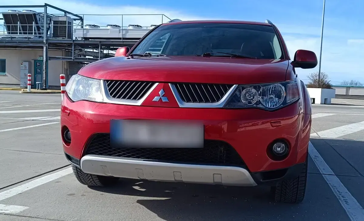Gebraucht Mitsubishi Outlander 2008 Rot SUV