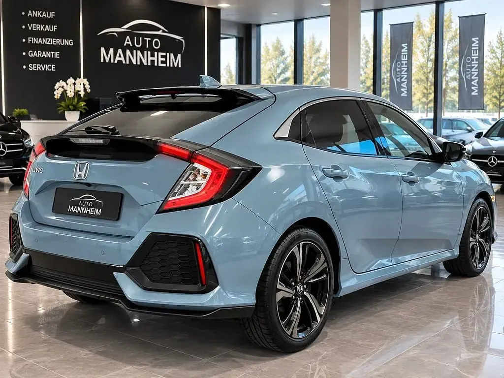 Gebraucht Honda Civic Elegance 129 PS (94 kW) 2017 Grau Limousine