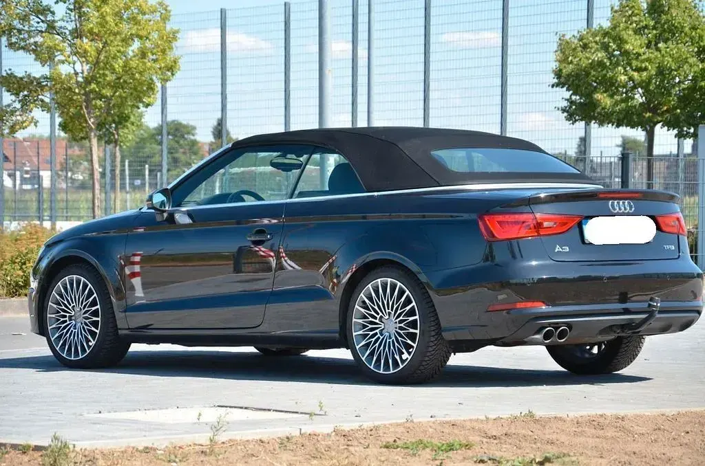 Gebraucht Audi A3 Cabriolet Sport 140 PS (102 kW) 2014 Schwarz Cabrio