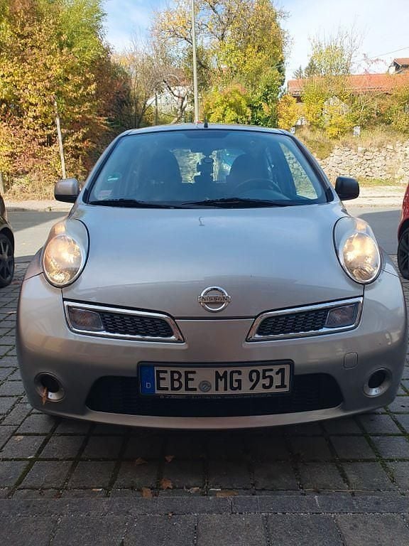 Silber Gebraucht 2010 Nissan Micra I-Way Kleinwagen | 3.800 € (Guter Preis) - Bild 1/4