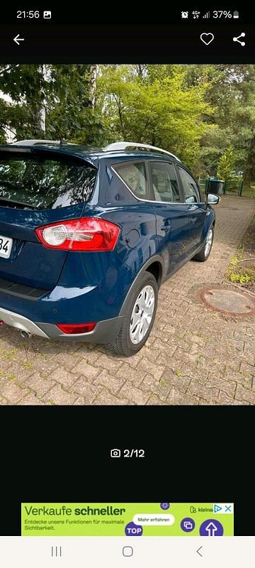 Blau Gebraucht 2011 Ford Kuga SUV | 5.500 € (Guter Preis) - Bild 1/4