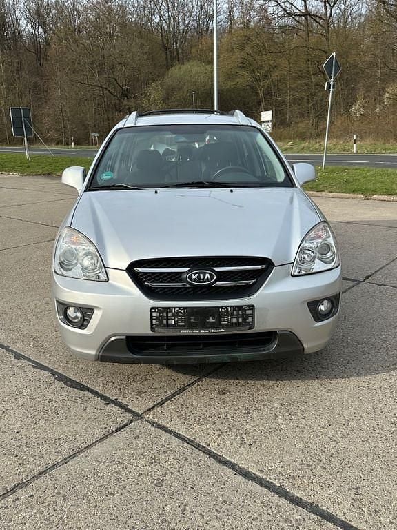 Gebraucht Kia Carens EX 144 PS (105 kW) 2008 Silber Van / Kleinbus