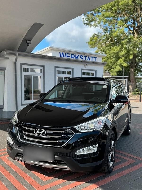 Schwarz Gebraucht 2014 Hyundai Santa Fe SUV | 13.900 € (Fairer Preis) - Bild 1/4