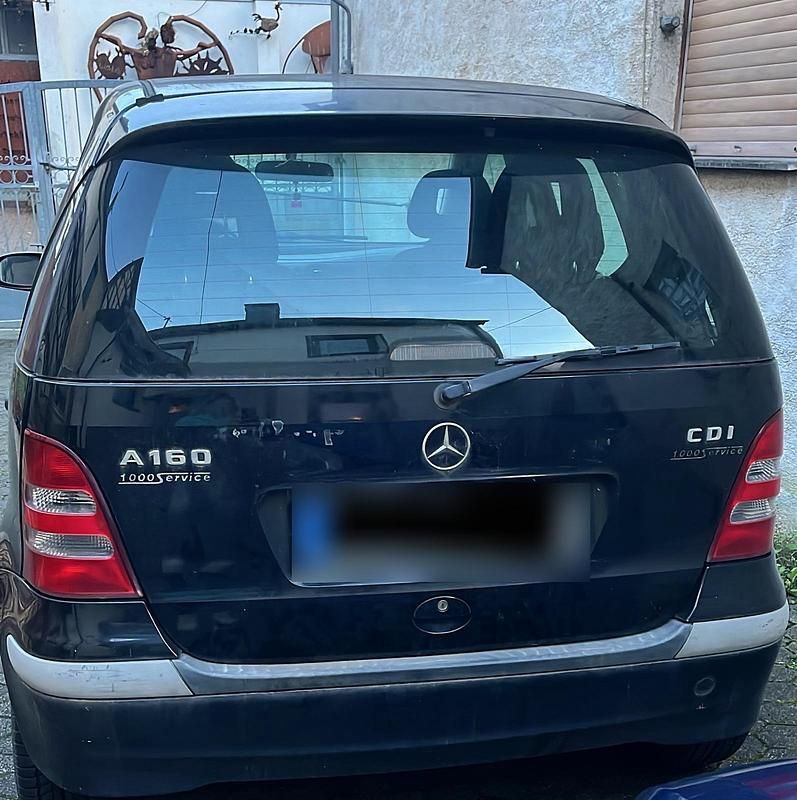 Gebraucht Mercedes A160 75 PS (55 kW) 2003 Schwarz Kleinwagen