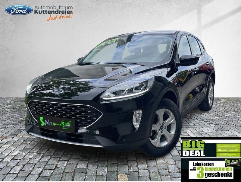 Obsidianschwarz metallic Gebraucht 2022 Ford Kuga Cool & Connect SUV | 25.180 € (Superpreis) - Bild 1/3