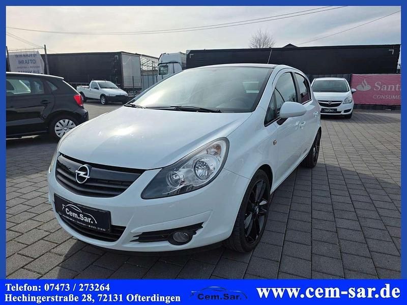 Gebraucht Opel Corsa Color Edition 87 PS (63 kW) 2010 Casablancaweiss/saphirschwarz Kleinwagen