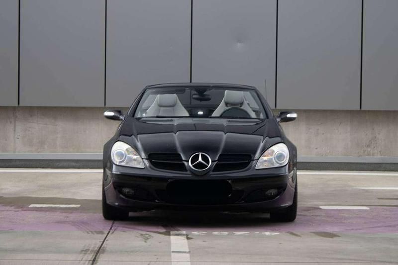 Gebraucht Mercedes SLK200 163 PS (119 kW) 2006 Schwarz Cabrio