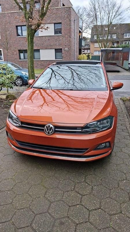 Orange Gebraucht 2019 VW Polo Highline Kleinwagen | 12.500 € (Fairer Preis) - Bild 1/4