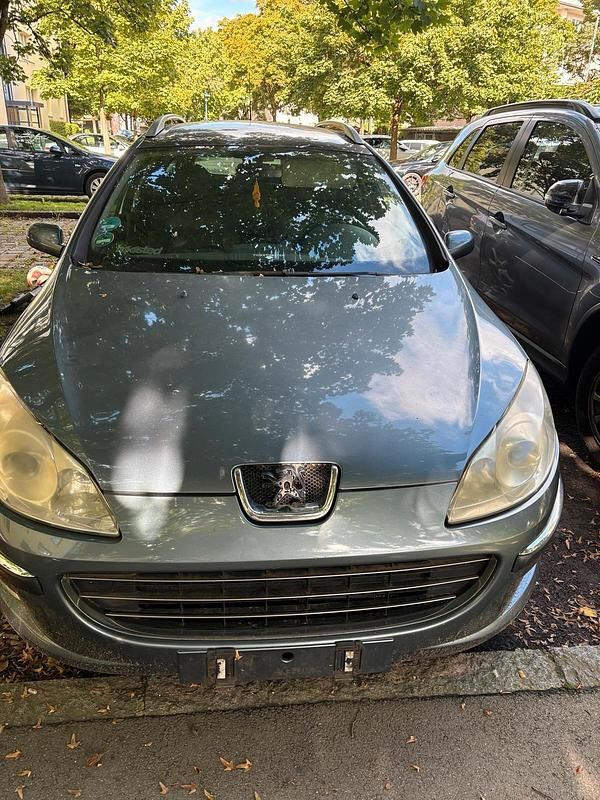 Grau Gebraucht 2008 Peugeot 407 Kombi | 1.100 € (Superpreis) - Bild 1/4