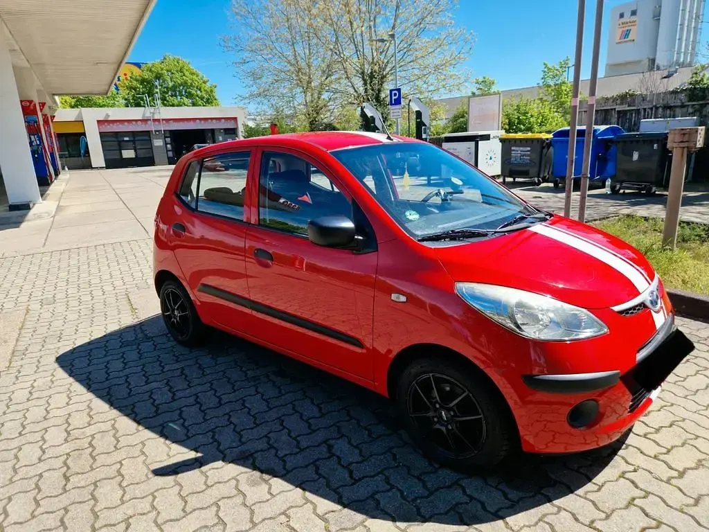 Gebraucht Hyundai i10 Classic 67 PS (49 kW) 2008 Rot Kleinwagen