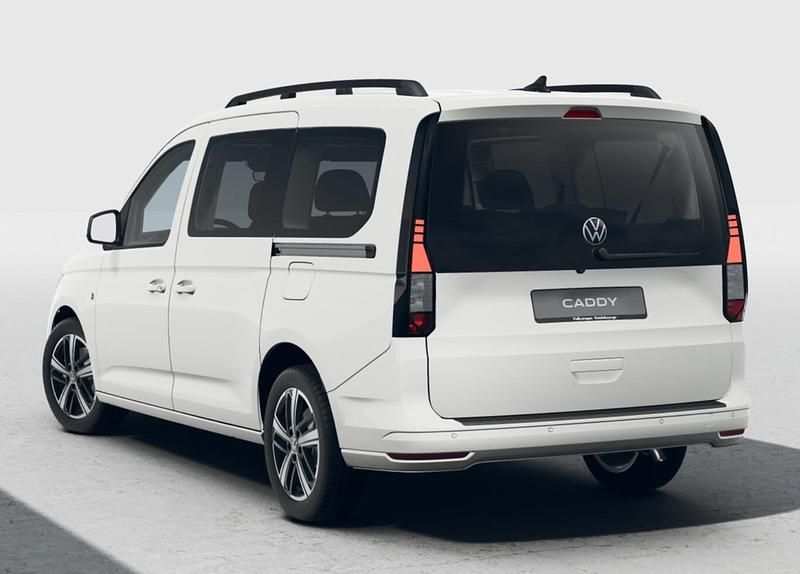 Neu VW Caddy Maxi 122 PS (89 kW) 2025 Candy weiß Van / Kleinbus