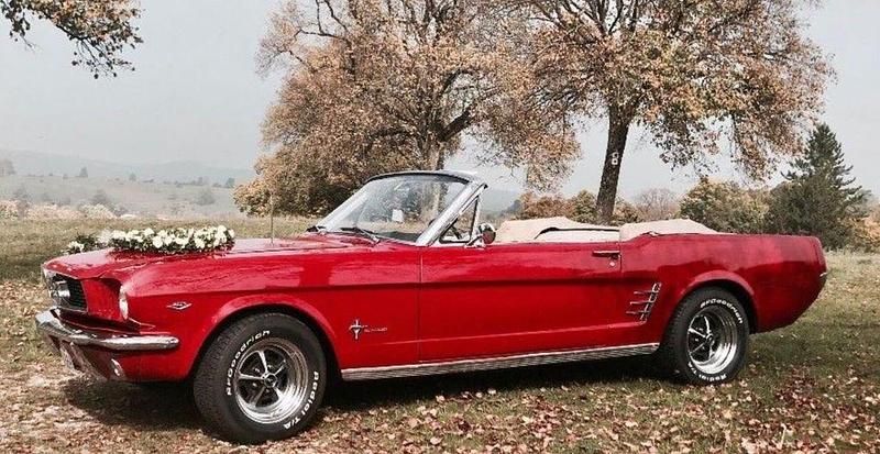 Gebraucht Ford Mustang 200 PS (147 kW) 1966 Rot Cabrio