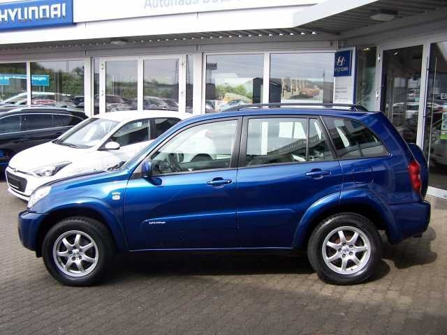 Gebraucht Toyota RAV4 Sol 150 PS (110 kW) 2004 Blau metallic SUV