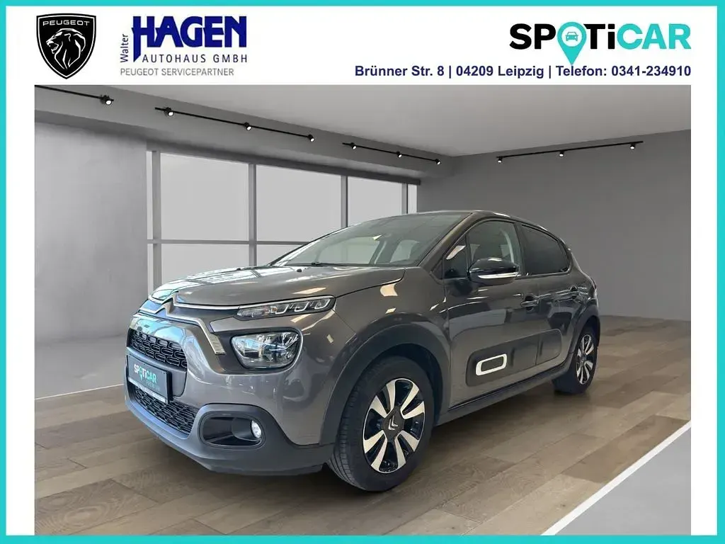 Gebraucht Citroën C3 PureTech 83 PS (61 kW) 2021 Grau Kleinwagen