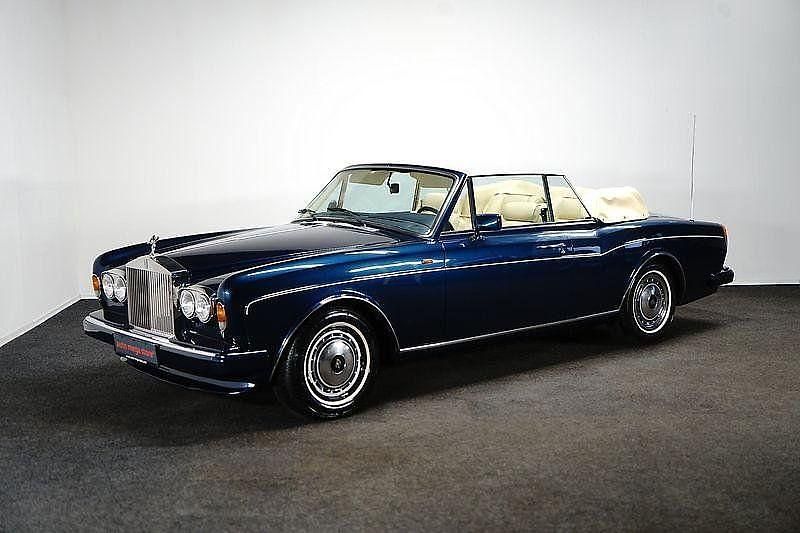 Gebraucht Rolls Royce Corniche 218 PS (160 kW) 1990 Blau Cabrio