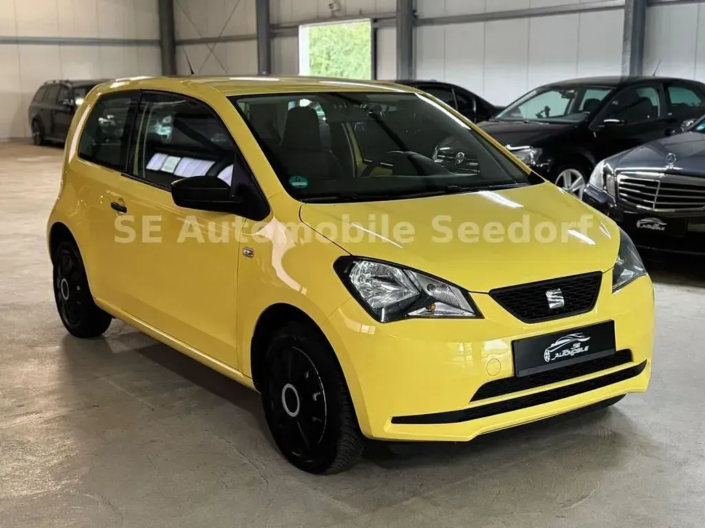 Używany Seat Mii Reference 60 KM (44 kW) 2016 Żółty Hatchback