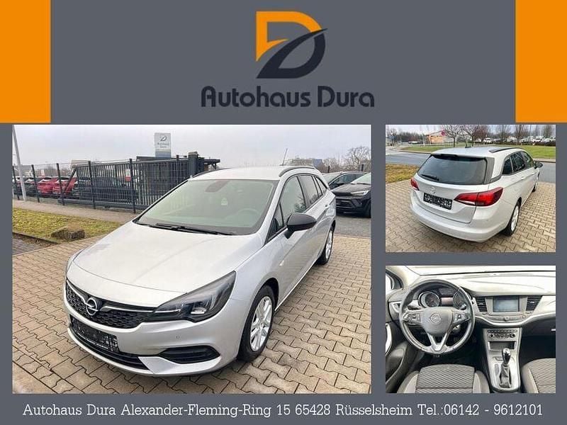 Gebraucht Opel Astra Edition 122 PS (89 kW) 2021 Grau Kombi
