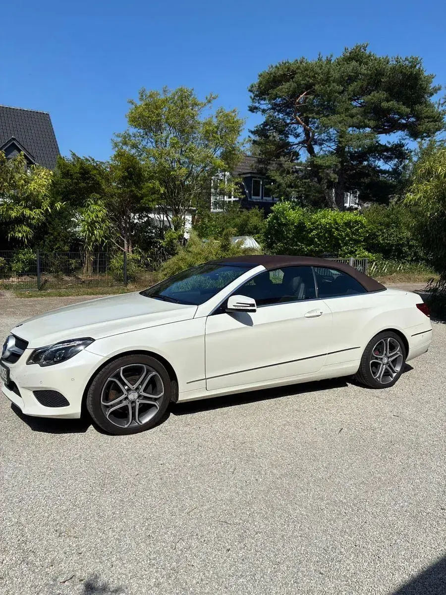 Gebraucht Mercedes E350 306 PS (225 kW) 2013 Weiß Cabrio