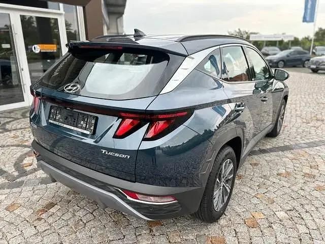 Gebraucht Hyundai Tucson Select 150 PS (110 kW) 2021 Teal blue / met SUV