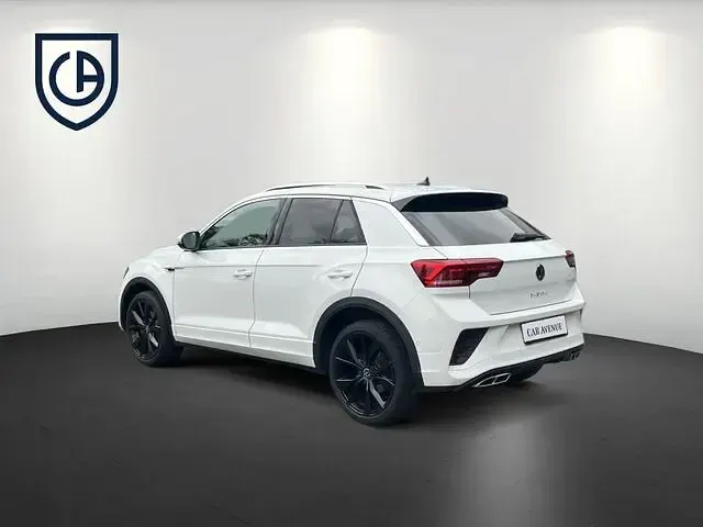 Gebraucht VW T-Roc R-line 150 PS (110 kW) 2024 Weiß schwarz SUV