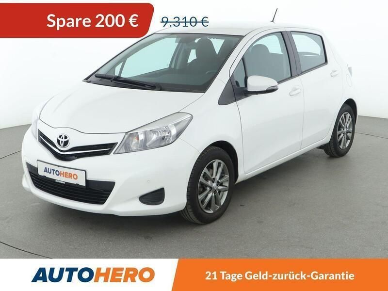Weiß Gebraucht 2014 Toyota Yaris Edition Kleinwagen | 9.110 € (Fairer Preis) - Bild 1/3