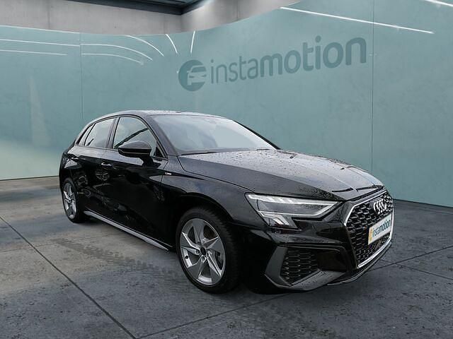 Schwarz Gebraucht 2023 Audi A3 S-Line Limousine | 32.490 € (Teuer) - Bild 1/2