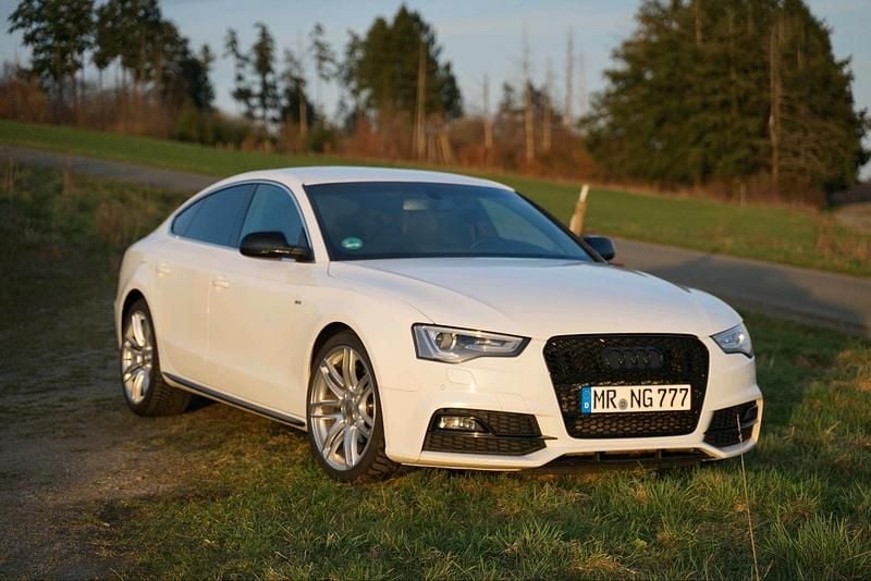 Gebraucht Audi A5 S-Line 245 PS (180 kW) 2015 Weiß Coupé