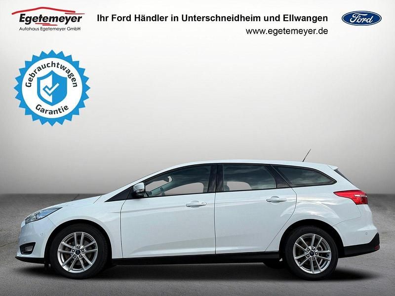 Gebraucht Ford Focus Business Edition 101 PS (74 kW) 2017 Weiß Kombi