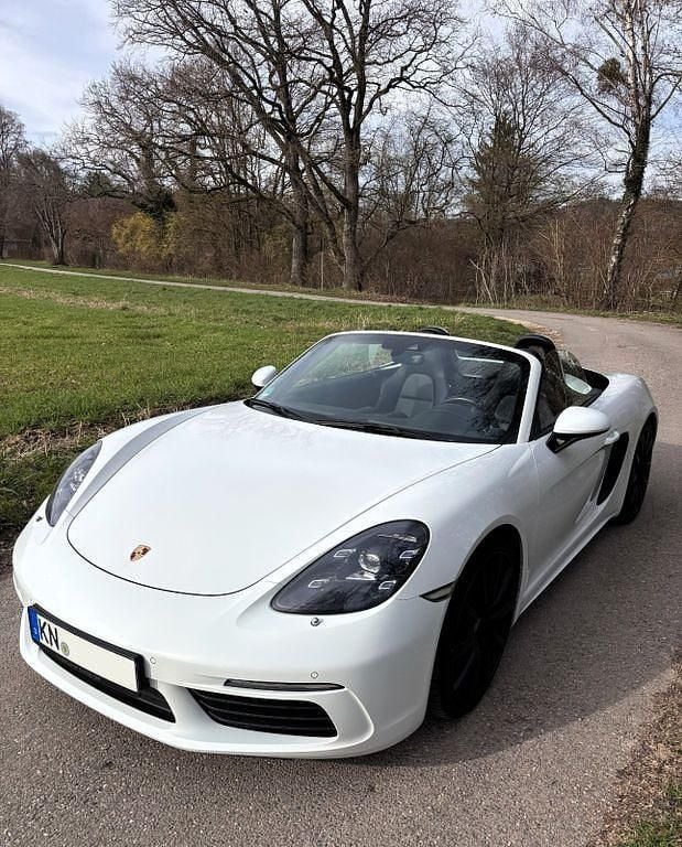 Gebraucht Porsche 718 Boxster 349 PS (256 kW) 2018 Weiß Cabrio