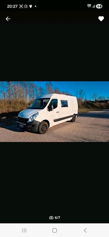 Gebraucht Renault Master 125 PS (91 kW) 2012 Weiß Van / Kleinbus